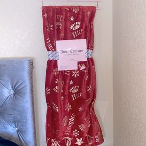 Brand New Juicy Couture Throw Blanket!